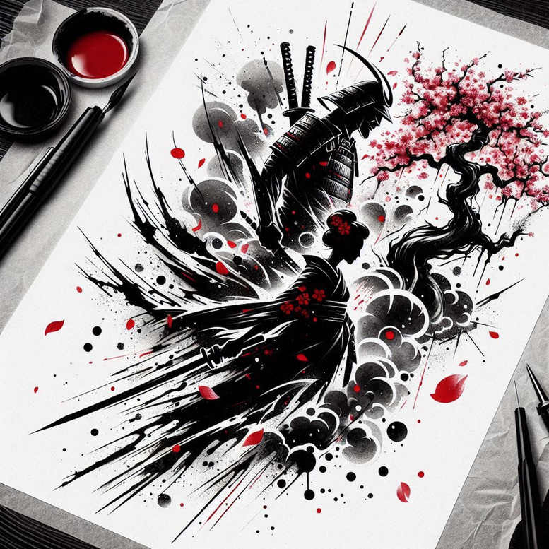 darker-pigment – tattoo design ideas free ai generated – sinister – for-lower-back – Gallery: cover-up-inkby-ai