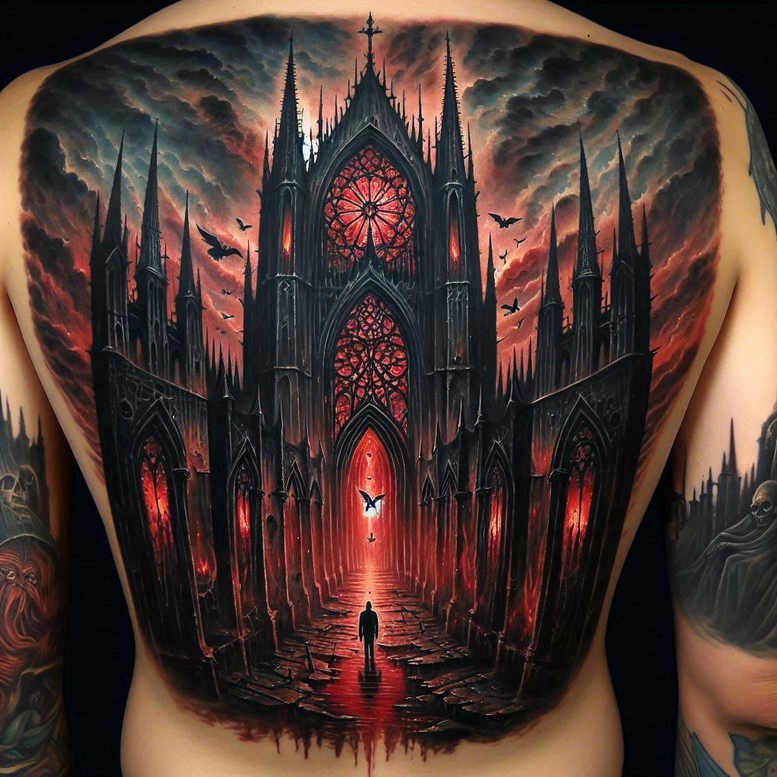 dense-design – tattoo design ideas free ai generated – foreboding – for-hand – Gallery: cover-up-inkby-ai