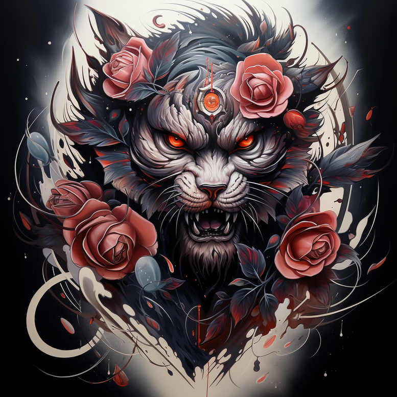 depth-illusion – tattoo design ideas free ai generated – sacrifice – for-upper-thigh – Gallery: cover-up-inkby-ai