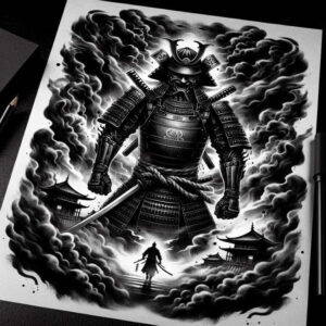 heavy-contrast – tattoo design ideas free ai generated – horror – for-inner-arm – Gallery: cover-up-inkby-ai