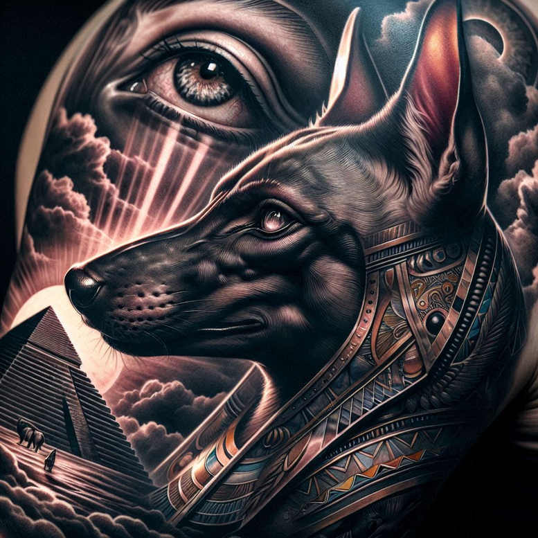 rework – tattoo design ideas free ai generated – night-terror – for-knee – Gallery: cover-up-inkby-ai
