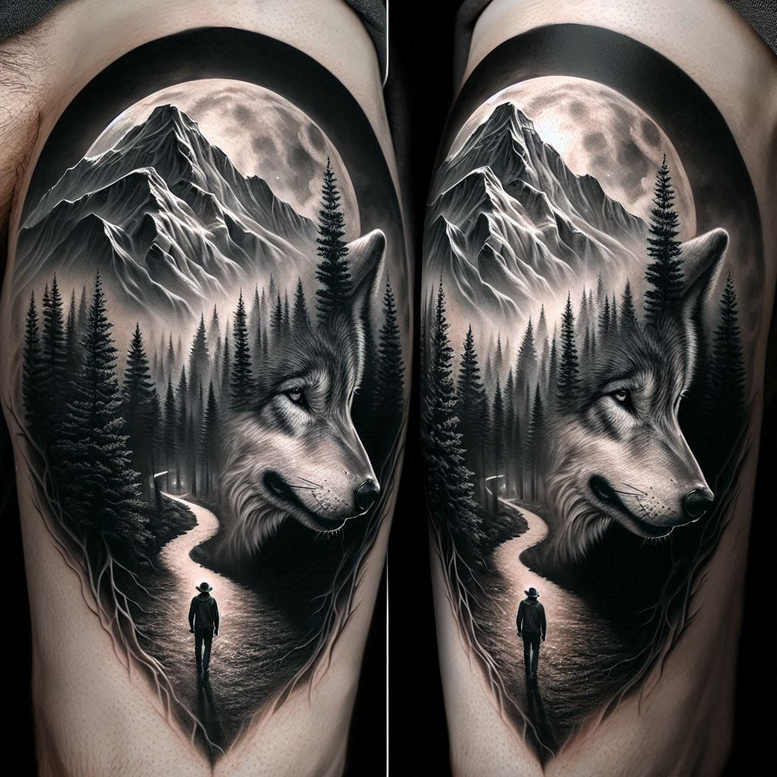 smart-placement – tattoo design ideas free ai generated – mask – for-spine – Gallery: cover-up-inkby-ai
