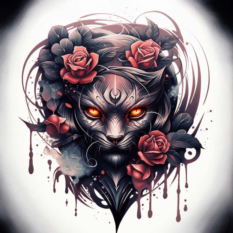 tattoo-blending – tattoo design ideas free ai generated – whisper – for-hand – Gallery: cover-up-inkby-ai