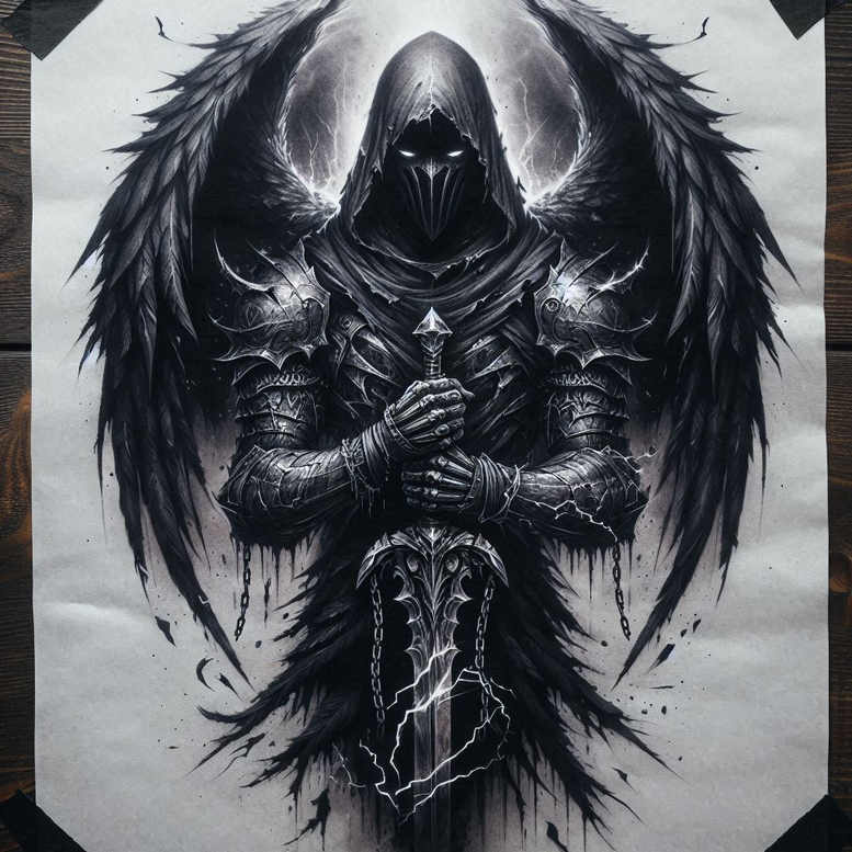 cover-up tattoo design ideas Realism studio quality hellfire symbolising resilience