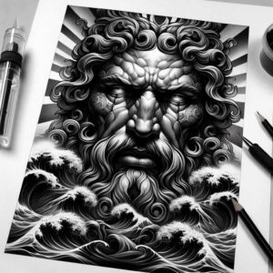 cover-up tattoo design ideas detailed textures melting meaning strength
