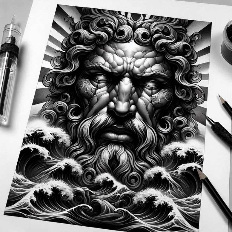 cover-up tattoo design ideas detailed textures melting meaning strength