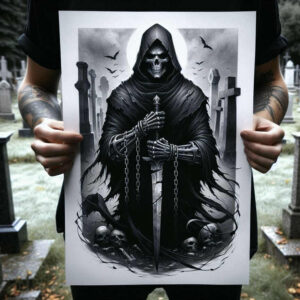 cover-up tattoo design ideas gentle shadow mystic for abdomen