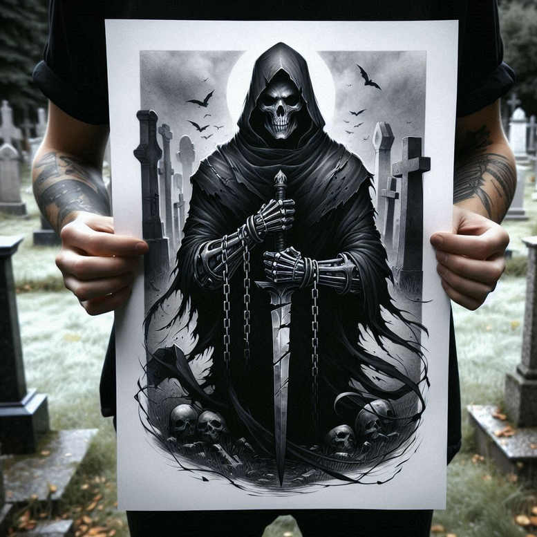 cover-up tattoo design ideas gentle shadow mystic for abdomen