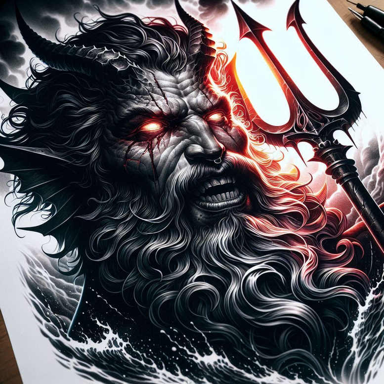 cover-up tattoo design ideas strong contrast shadowy meaning resilience