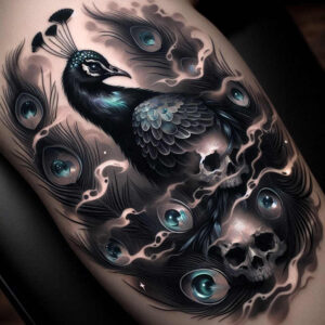 cover-up tattoo design ideas Realism transparent layer uncanny resilience and power