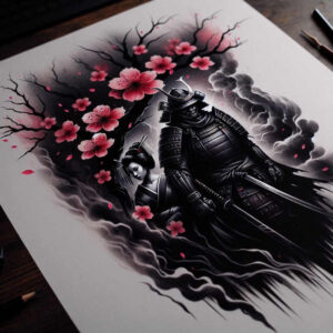 tattoo-merger – tattoo design ideas free ai generated – occult – for-back-of-neck – Gallery: cover-up-inkby-ai