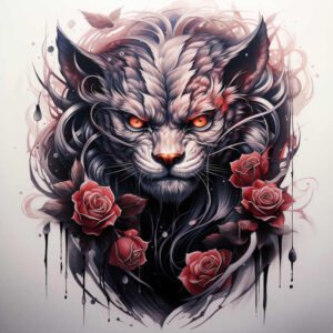 tattoo-renewal – tattoo design ideas free ai generated – creepy – for-arm – Gallery: cover-up-inkby-ai