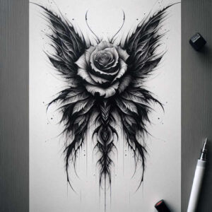 tattoo-renewal – tattoo design ideas free ai generated – tattered-clothing – for-lower-arm – Gallery: cover-up-inkby-ai