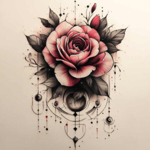 flower-symbolism – tattoo design ideas free ai generated – punctual – for-fingers – Gallery: delicate-flowers-inkby-ai