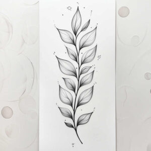 delicate-flowers tattoo design ideas plain tattoo harmonious for shoulder blade