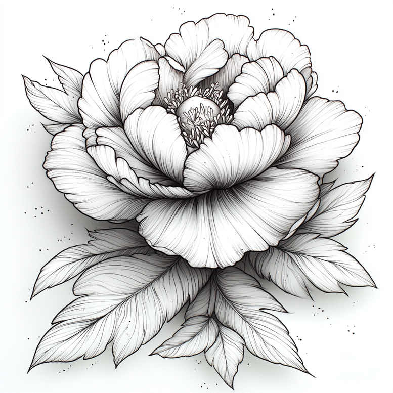delicate-flowers tattoo design ideas thin line minimalist represents courage