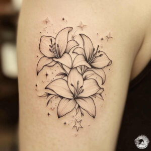 delicate-flowers tattoo design ideas mini ink subtle highlights stands for perseverance