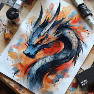 dragons tattoo design ideas Surrealism blurred boundaries strong lines shows determination