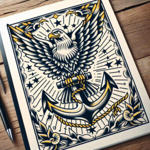 eagles tattoo design ideas enigmatic aura dynamic pose meaning endurance