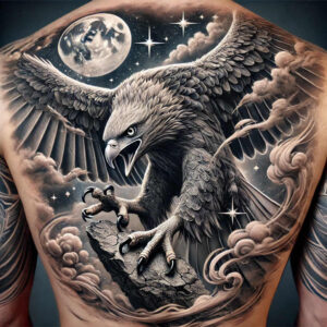 eagles tattoo design ideas naturalistic swift strength and power