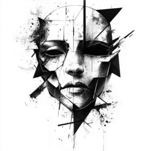 male-face – tattoo design ideas free ai generated – realism-emotional-depth – for-biceps – Gallery: faces-inkby-ai
