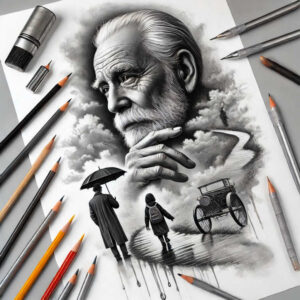 faces tattoo design ideas Realism soft focus bold outlines meaning resilience
