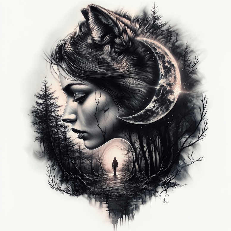faces tattoo design ideas Realism emotional realism facial expression embodying determination