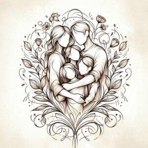 care-tattoo – tattoo design ideas free ai generated – refined-ink – for-stomach – Gallery: family-inkby-ai