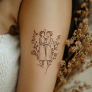 close-to-heart-tattoo – tattoo design ideas free ai generated – tiny-detail – for-neck – Gallery: family-inkby-ai