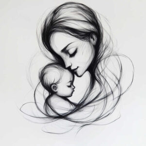 closeness-tattoo – tattoo design ideas free ai generated – subtle – for-lower-leg – Gallery: family-inkby-ai