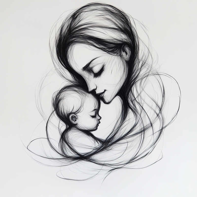 closeness-tattoo – tattoo design ideas free ai generated – subtle – for-lower-leg – Gallery: family-inkby-ai