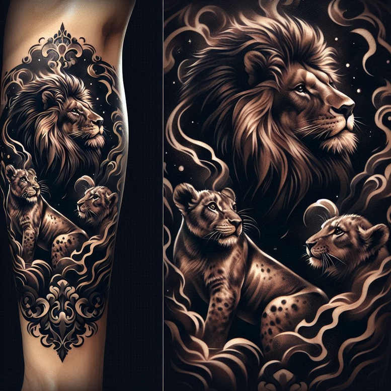 familial-tattoo – tattoo design ideas free ai generated – diminutive – for-ankle – Gallery: family-inkby-ai