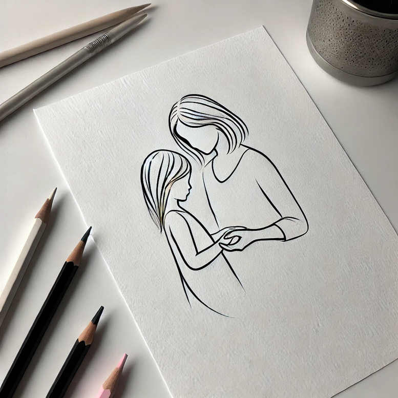 family-bond-tattoo – tattoo design ideas free ai generated – no-excess – for-lower-back – Gallery: family-inkby-ai