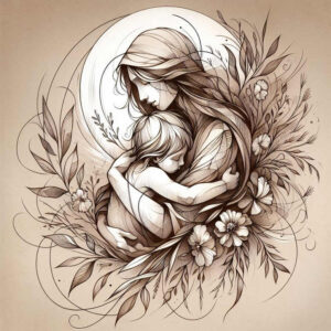 family-motif – tattoo design ideas free ai generated – refined – for-foot – Gallery: family-inkby-ai