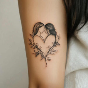 family-protection-tattoo – tattoo design ideas free ai generated – plain – for-spine – Gallery: family-inkby-ai
