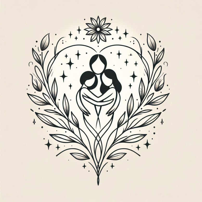 family-tree-tattoo – tattoo design ideas free ai generated – abstract – for-back-of-neck – Gallery: family-inkby-ai