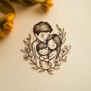 flower-motif-tattoo – tattoo design ideas free ai generated – miniature – for-stomach – Gallery: family-inkby-ai