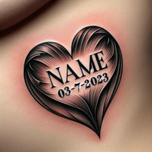 forever-tattoo – tattoo design ideas free ai generated – simple-form – for-abdomen – Gallery: family-inkby-ai