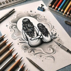 home-tattoo – tattoo design ideas free ai generated – plain – for-upper-back – Gallery: family-inkby-ai