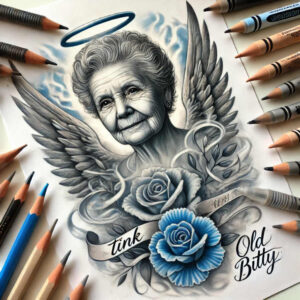 loyalty-tattoo – tattoo design ideas free ai generated – lightweight – for-behind-ear – Gallery: family-inkby-ai