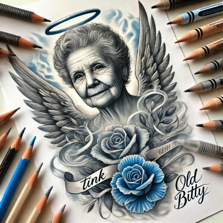 loyalty-tattoo – tattoo design ideas free ai generated – lightweight – for-behind-ear – Gallery: family-inkby-ai