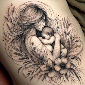protective-symbol-tattoo – tattoo design ideas free ai generated – pinprick – for-wrist-side – Gallery: family-inkby-ai