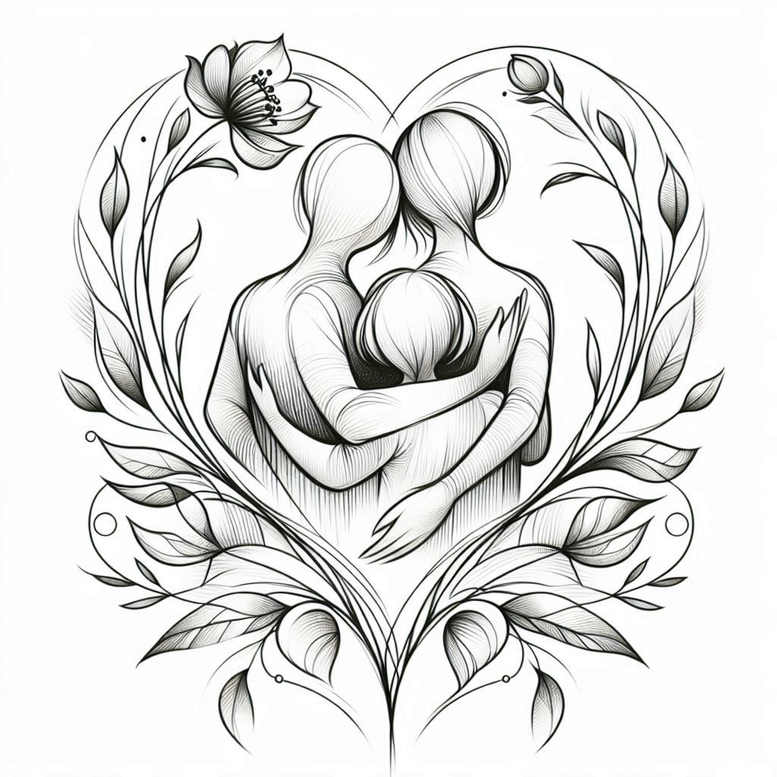 symbolic-tattoo – tattoo design ideas free ai generated – elemental – for-upper-shoulder – Gallery: family-inkby-ai