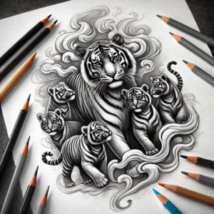 family tattoo design ideas Realism skin realism belonging represents determination