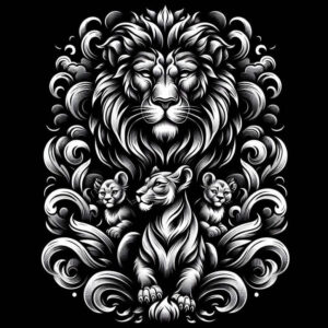family tattoo design ideas vivid gradients heart for chest
