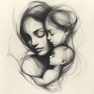 family tattoo design ideas vivid heart for knee