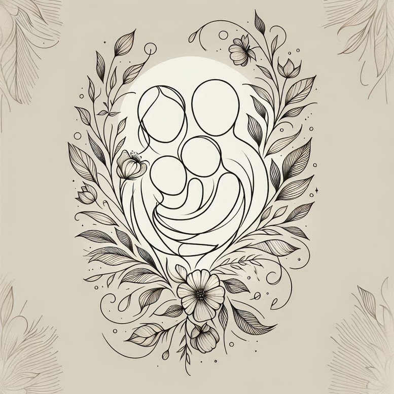 family tattoo design ideas Realism transparent layer love shows resilience