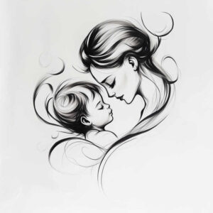 family tattoo design ideas discreet ink protection circle for temple