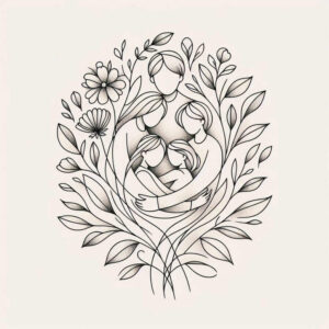 family tattoo design ideas fluid motion protection symbols embodying endurance