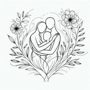 family tattoo design ideas Surrealism chromatic flux solidarity for lower arm